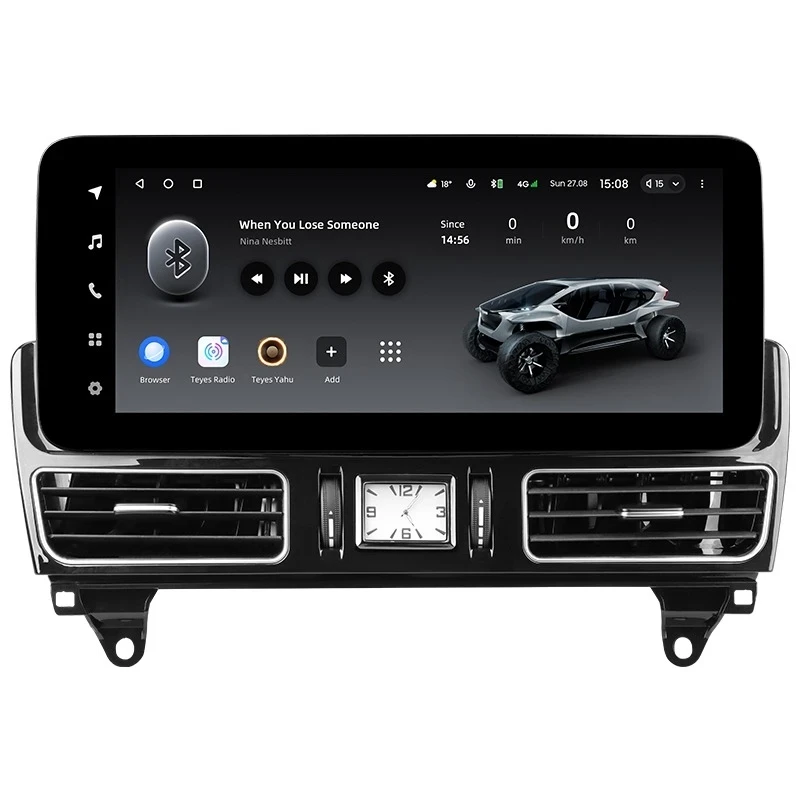 Переходная рамка Mercedes-Benz M-Class 3 W166 / GL-Class 2 X166 (NTG 4.5) (2011-2016) (12,3")