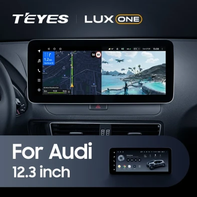 Штатная магнитола Teyes LUX ONE 4/64 Audi Q5 2 FY (2017-2024)