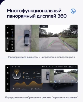 Штатная магнитола Teyes LUX ONE 360 6/128 Jeep Wrangler 3 JK (2010-2018)