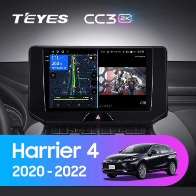 Штатная магнитола Teyes CC3 2K 4/32 Toyota Harrier 4 XU80 (2020-2022)