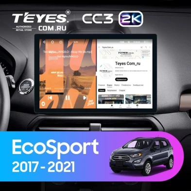 Штатная магнитола Teyes CC3 2K 4/64 Ford EcoSport (2017-2021) (11")