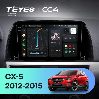 Штатная магнитола Teyes CC4 6/64 Mazda CX-5 (2012-2015) Тип-C