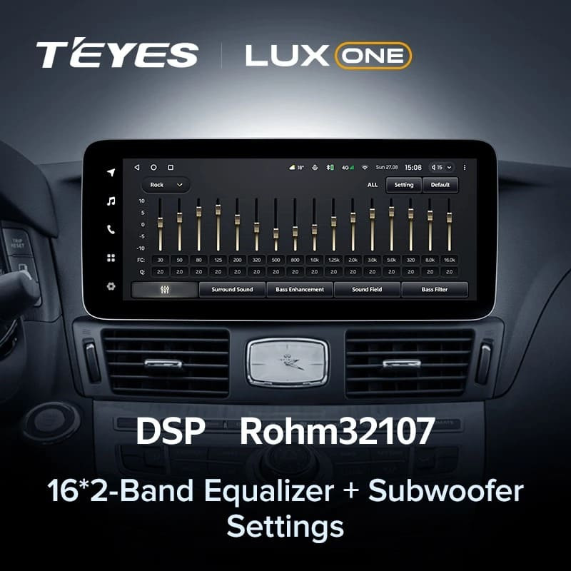 Штатная магнитола Teyes LUX ONE 6/128 Infiniti Q70 1 M25 M37 M56 4 (2009-2024) Тип-B