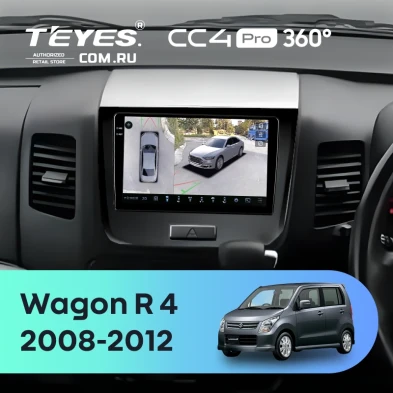 Штатная магнитола Teyes CC4 Pro 360 8/128 Suzuki Wagon R 4 (2008-2012)