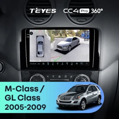 Штатная магнитола Teyes CC4 Pro 360 8/128 Mercedes-Benz GL-Class X164 (2005-2009) F2