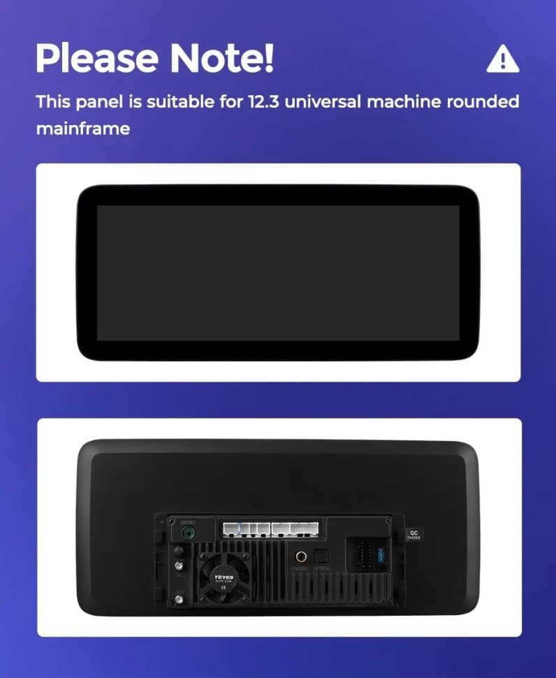 Переходная рамка BMW 5-Series F10 / F11 (CIC) (2010-2016) (12,3")