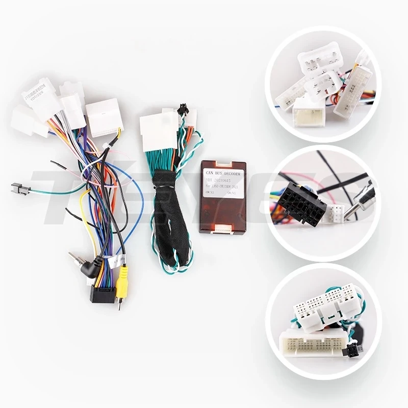 Переходная рамка Toyota Land Cruiser 300 (2021-2023) (10")