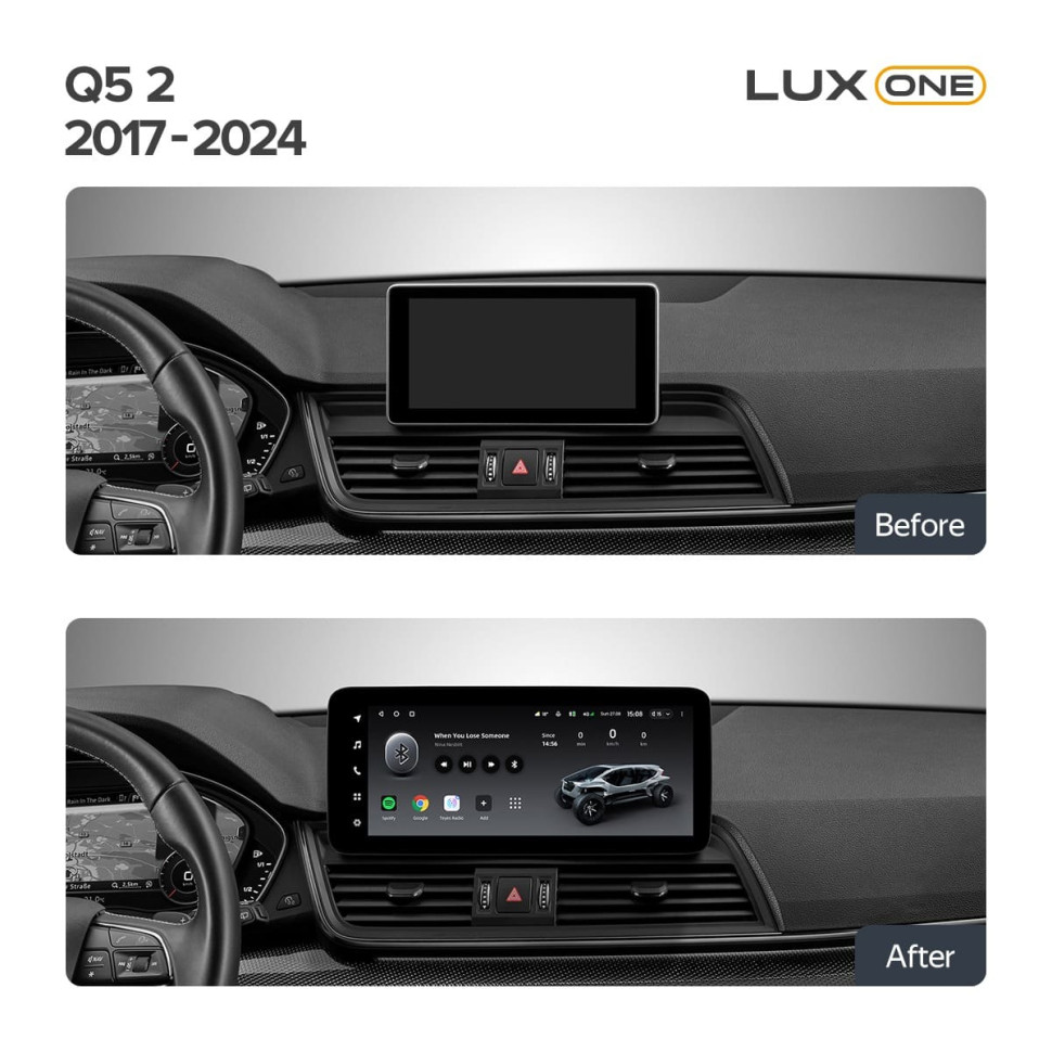 Переходная рамка Audi Q5 2 FY (2017-2024) (12,3")