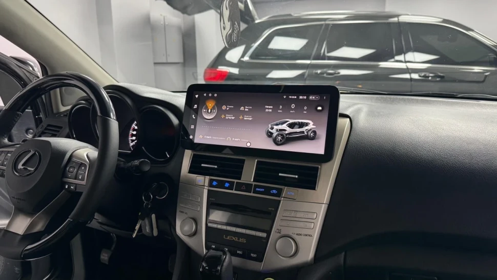 Штатная магнитола Teyes LUX ONE 4/64 Lexus RX300 RX330 RX350 RX400H (2003-2009) Тип-B