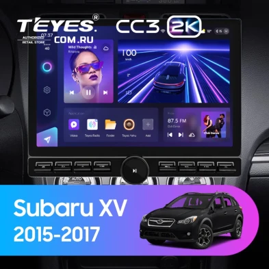 Штатная магнитола Teyes CC3 2K 6/128 Subaru XV (2015-2017) F1 (13" с кнопками)