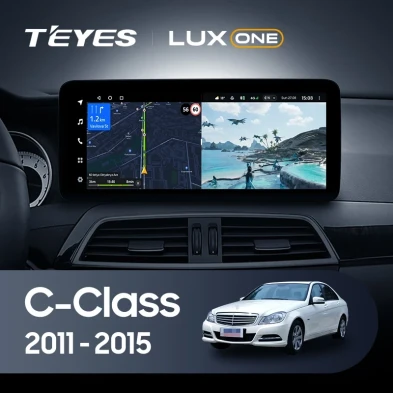 Штатная магнитола Teyes LUX ONE 360 6/128 Mercedes-Benz C-Class W204 C204 S204 (NTG 4.0) (2011-2015) Universal
