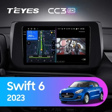 Штатная магнитола Teyes CC3 2K 4/32 Suzuki Swift 6 (2023-2026)