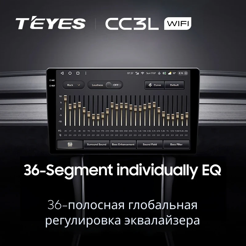 Штатная магнитола Teyes CC3L WiFi 2/32 Jeep Grand Cherokee WK2 (2013-2020) F3