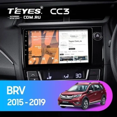 Штатная магнитола Teyes CC3 4/32 Honda BRV (2015-2019) Правый руль