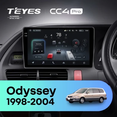 Штатная магнитола Teyes CC4 Pro 8/128 Honda Odyssey RL1 (1998-2004) Тип-B Правый руль