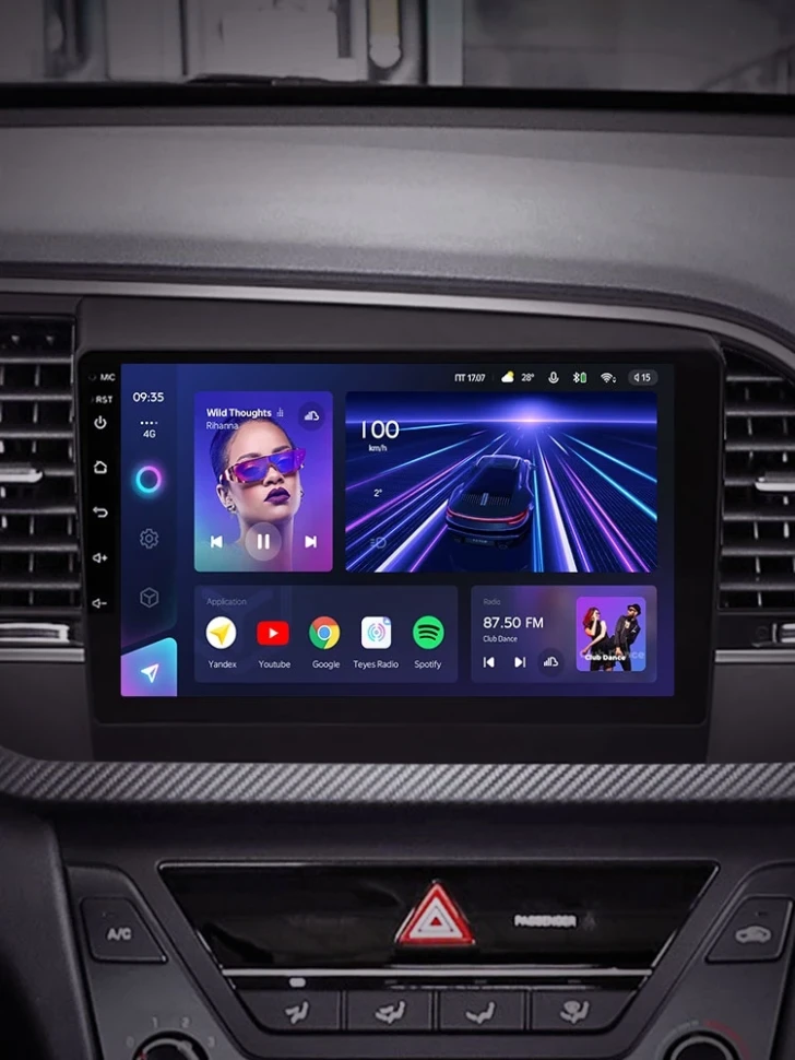 Штатная магнитола Teyes CC3 4/32 Hyundai Elantra 6 (2015-2018) Тип-A