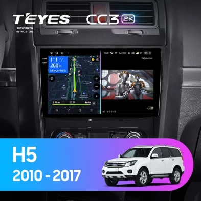 Штатная магнитола Teyes CC3 2K 4/32 Great Wall Hover H5 (2010-2017)