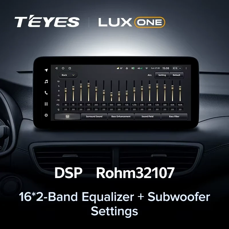 Штатная магнитола Teyes LUX ONE 6/128 Hyundai Tucson (2018-2021)