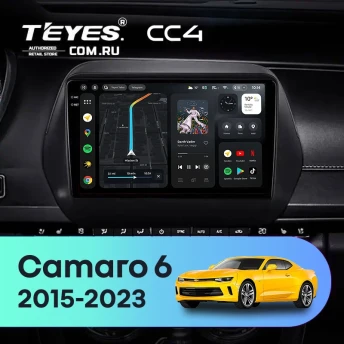 Штатная магнитола Teyes CC4 6/64 Chevrolet Camaro 6 (2015-2023)