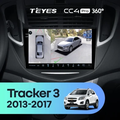 Штатная магнитола Teyes CC4 Pro 360 12/256 Chevrolet Tracker 3 (2013-2017) F1