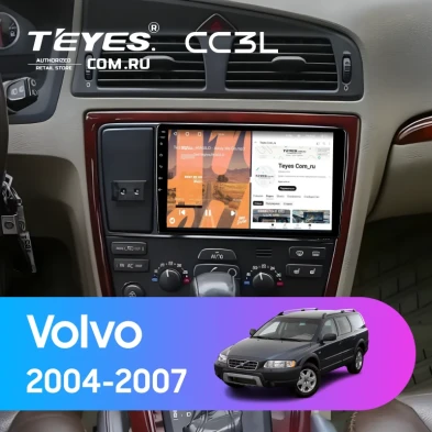 Штатная магнитола Teyes CC3L 4/64 Volvo XC70 V70 (2004-2007)
