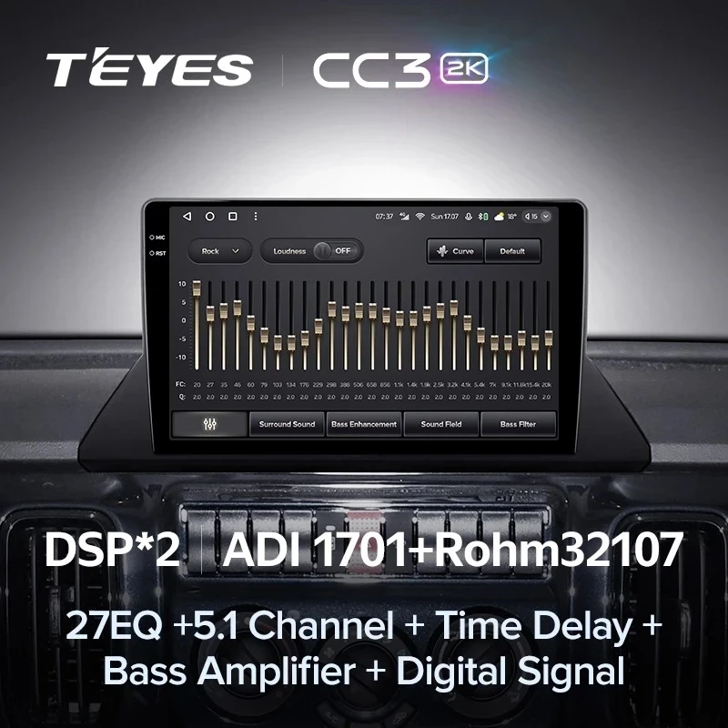 Штатная магнитола Teyes CC3 2K 4/32 Iveco Daily (2023-2024)