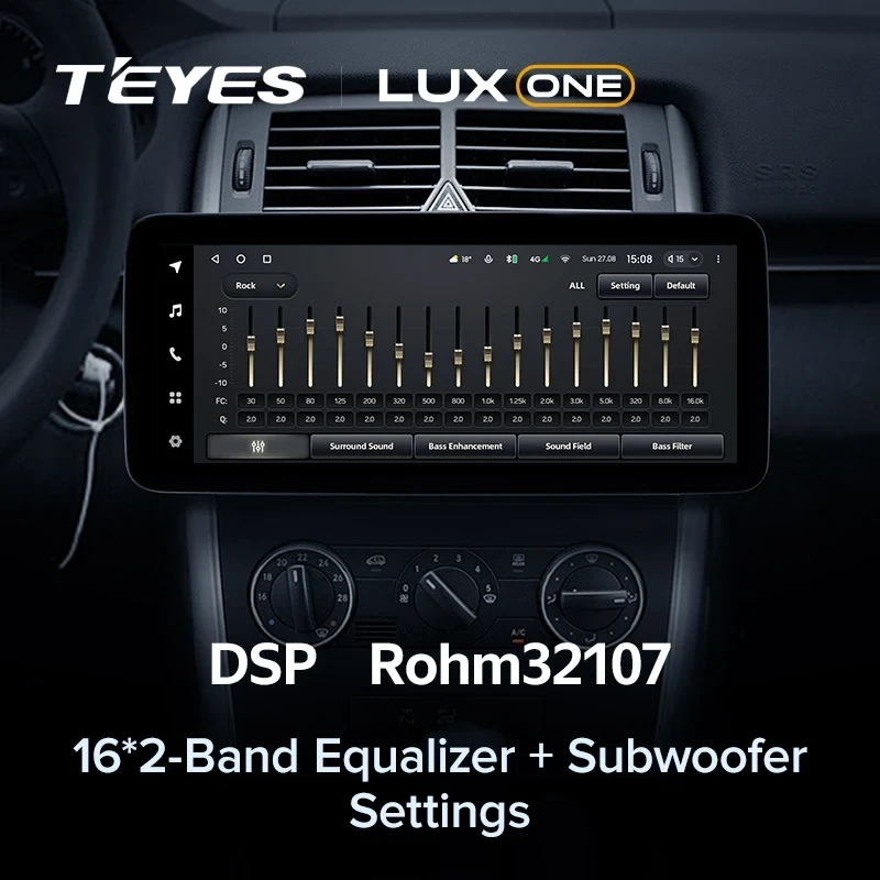 Штатная магнитола Teyes LUX ONE 4/64 Mercedes-Benz B-Class T245 W245 (2005-2011) Universal