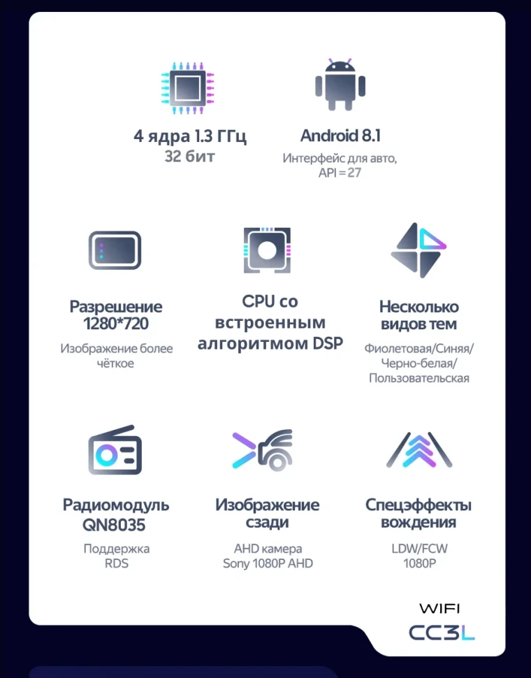 Штатная магнитола Teyes CC3L WiFi 2/32 Brilliance M2 (BS4) (2006-2010)