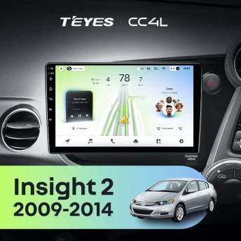 Штатная магнитола Teyes CC4L 6/64 Honda Insight 2 (2009-2014) Правый руль