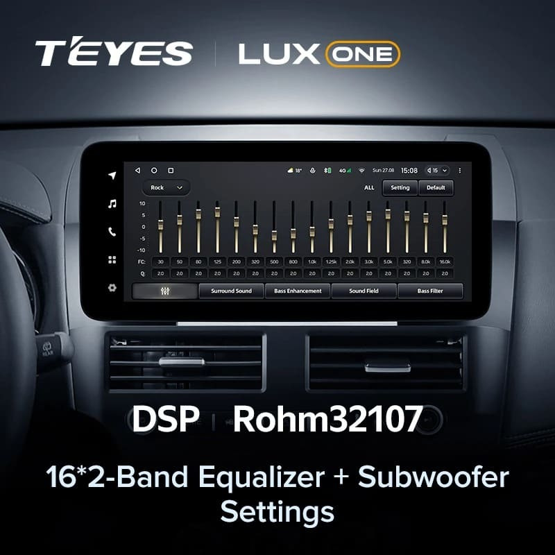 Штатная магнитола Teyes LUX ONE 360 6/128 Mitsubishi Outlander 2 CW0W (2009-2013) Тип-A