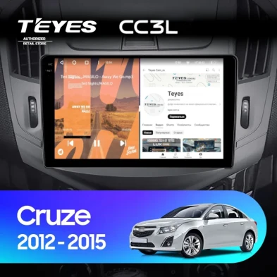 Штатная магнитола Teyes CC3L 4/32 Chevrolet Cruze J300 J308 (2012-2015) F1