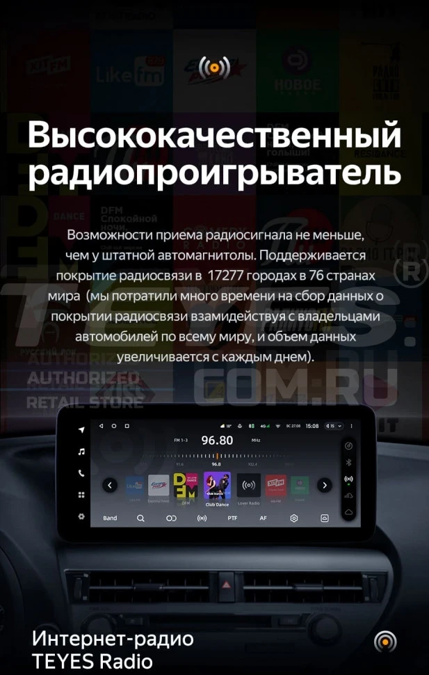 Штатная магнитола Teyes LUX ONE 6/128 BMW 3-Series 6 F30 F31 (NBT) (2011-2020) Universal