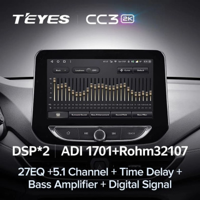Штатная магнитола Teyes CC3 2K 6/128 Chevrolet Orlando 2 (2018-2023)