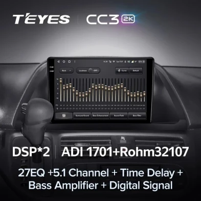 Штатная магнитола Teyes CC3 2K 6/128 Honda Odyssey (2005-2010) (US EDITION)