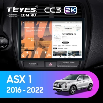 Штатная магнитола Teyes CC3 2K 4/64 Mitsubishi ASX (2016-2026) Тип-B (11")
