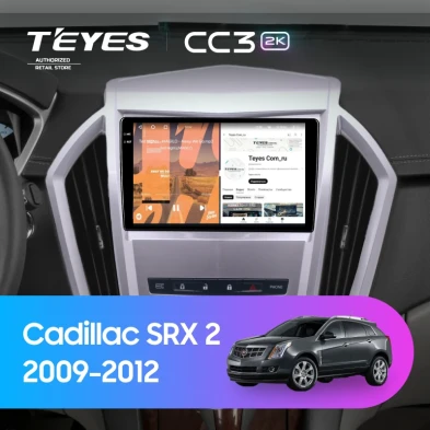 Штатная магнитола Teyes CC3 2K 6/128 Cadillac SRX 2 (2009-2012)