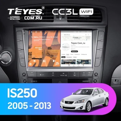 Штатная магнитола Teyes CC3L WiFi 2/32 Lexus IS250 XE20 (2005-2013) (Hm) Тип-A