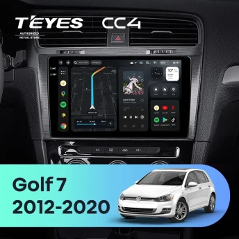 Штатная магнитола Teyes CC4 8/128 Volkswagen Golf 7 MK7 (2012-2020) F1