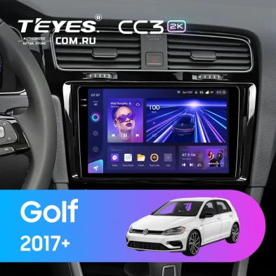 Штатная магнитола Teyes CC3 2K 4/64 Volkswagen Golf 2017+